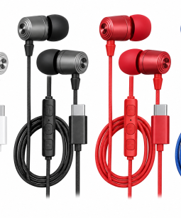 Auriculares Tipo C In Ear Con Micrófono Cable 120cm
