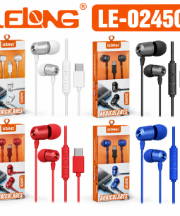 Auriculares Tipo C In Ear Con Micrófono Cable 120cm