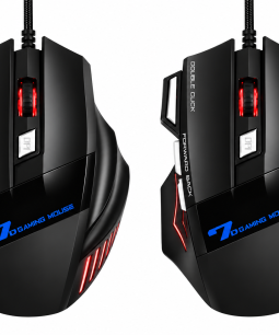 Mouse Gamer Gaming Cafini Óptico/800/2400 Dpi X2 Unidades