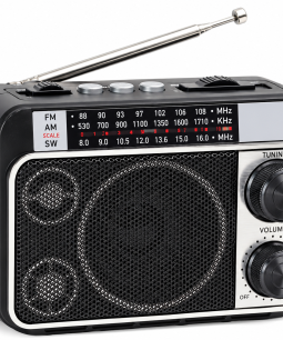 Radio Portátil AM FM SW Bluetooth USB TF Panel Solar