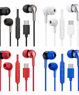 Auriculares Tipo C In Ear Estéreo Con Micrófono 1,2 M