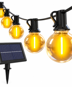 Guirnalda Guia De Luces Led Solar 7.5 Mts Luz Cálida