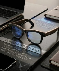 Lentes Inteligentes Con Cámara IA Bluetooth Traducción