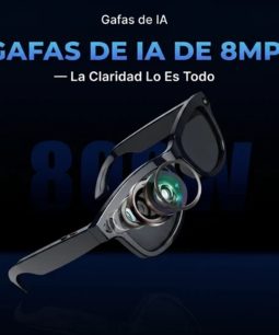 Lentes Inteligentes Con Cámara IA Bluetooth Traducción