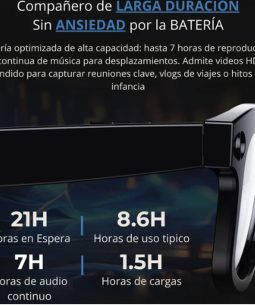 Lentes Inteligentes Con Cámara IA Bluetooth Traducción
