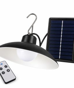 Luz Solar Colgante interior exterior - Panel control